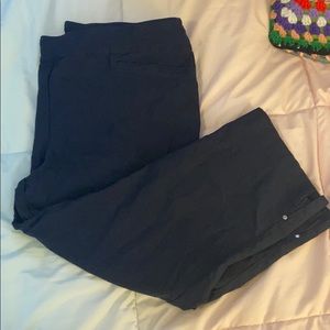 Hilary Radley Navy Capri